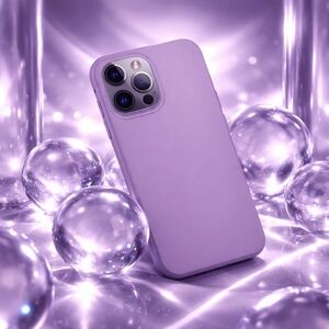 New Light Purple Silicone Protective Phone Case By CordKing